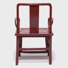 Red Lacquer Official s Chair - 4258805