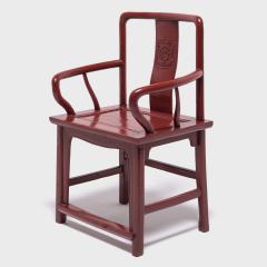 Red Lacquer Officials Chair - 4180473