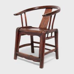 Red Lacquer Roundback Chair - 4258873