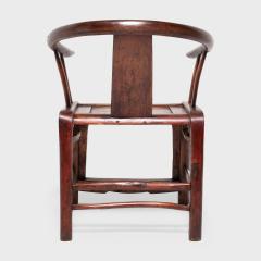 Red Lacquer Roundback Chair - 4258874