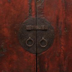 Red Lacquer Wedding Cabinet - 4181372
