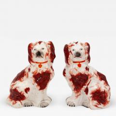 Red White Staffordshire Dogs - 2082728