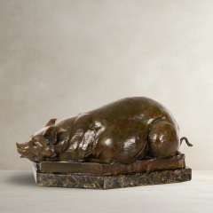 Resting Pig 1997 Dan Ostermiller - 4407263