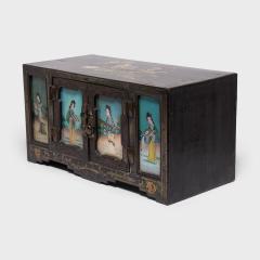Reverse Glass Treasure Chest - 4459646