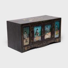 Reverse Glass Treasure Chest - 4459648
