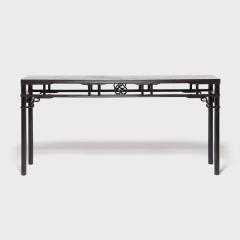 Ribbed Plank Top Altar With Cloud Medallions - 4258286