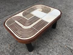 Roger Capron Ceramic Coffee Table by Roger Capron Vallauris France 1960 70s - 2852269