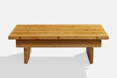 Roland Wilhelmsson Roland Wilhelmsson Coffee Table in Pine Sweden 1970s - 4770400