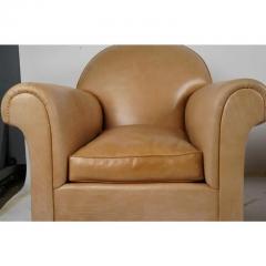Rose Tarlow Rose Tarlow Melrose House English Leather Club Chair - 2997099