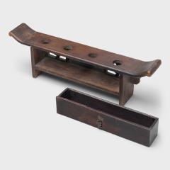 Rosewood Altar Opium Stand with Dali Marble - 4459806