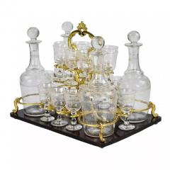 Rosewood Liqueur Cabinet With Mother Of Pearl Marquetry France  - 4781804
