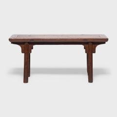 Round Leg Courtyard Bench - 4181269