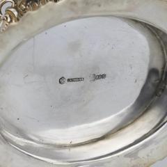 Russian Silver Vase With A Crystal Bowl The Firm Of Ignaty Sazikov Russia - 4782014