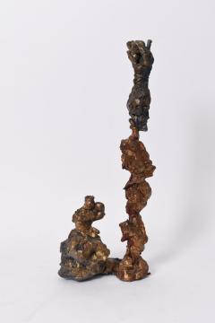 Sculpture in gold bronze suggesting a group of female figures France 20th c  - 4562584