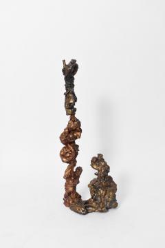 Sculpture in gold bronze suggesting a group of female figures France 20th c  - 4562587