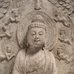 Seated Shakyamuni Buddha Stele - 4166676