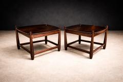 Sergio Rodrigues Arimelo Side Tables in Brazilian Rosewood Sergio Rodrigues 1958 Lot 596A - 4624478