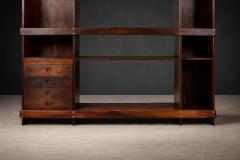 Sergio Rodrigues Brazilian Modern Bookshelf in Rosewood Sergio Rodrigues c 1968 Lot 387 - 4624263