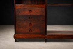 Sergio Rodrigues Brazilian Modern Bookshelf in Rosewood Sergio Rodrigues c 1968 Lot 387 - 4624264