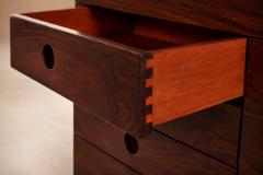 Sergio Rodrigues Rosewood Bookshelf by Sergio Rodrigues for OCA Brazil c 1968 - 4802128
