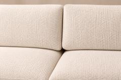 Sergio Rodrigues Sergio Rodrigues Millor Sofa in Rosewood Leather Textured Fabric 1960s - 4802217