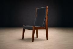 Sergio Rodrigues Set of 12 Chairs in Rosewood Leather Lot 200 - 4624778