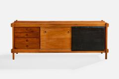 Sergio Rodrigues Sideboard with Freijo and Leather Brazil 1960s - 4771804
