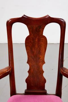 Set of 12 Flame Mahogany Dining Chairs - 2886902