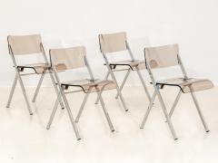 Set of Four Lucite Folding Chairs - 1696465