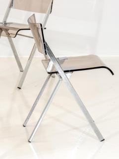 Set of Four Lucite Folding Chairs - 1696472