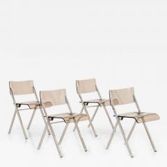Set of Four Lucite Folding Chairs - 1698424