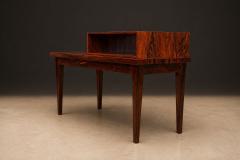Side Table with Integrated Bench and Storage in Rosewood 1960s Lot 647A - 4624944