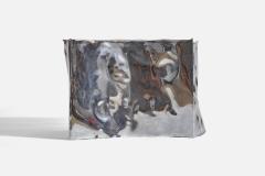 Silas Seandel Freeform Coffee Table in Polished Steel Studio America 1968 - 4771821