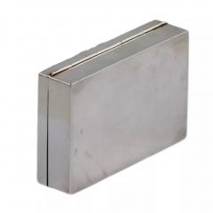 Silver Cigarette Case With Enamel Decoration Of Hares - 4781750