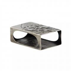 Silver Match Safe With The Image Of A Leshy In The Style Of Russian Art Nouveau - 4781963