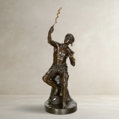 Snake Charmer 1876 Sir Thomas Brock R A  - 4407056