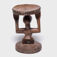 Songye Style Caryatid Stool - 4181874