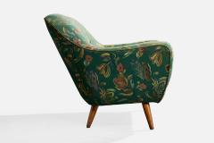 Svante Skogh Sofa with Wood and Fabric Sweden 1950s - 4772021