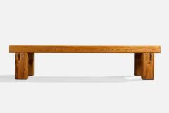 Sven Larsson Bench in Pine Sweden 1970s - 4772031