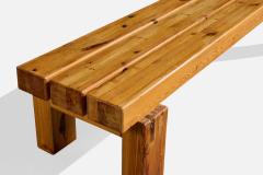 Sven Larsson Bench in Pine Sweden 1970s - 4772033