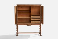 Swedish Designer Cabinet in Oak Sweden 1930s - 4774008