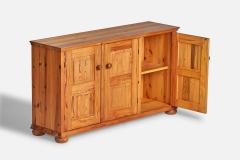 Swedish Designer Cabinet in Pine Sweden 1960s - 4773343