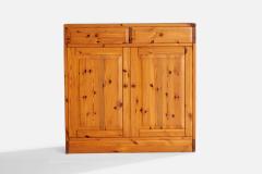 Swedish Designer Cabinet in Pine Sweden 1970s - 4773811