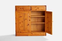Swedish Designer Cabinet in Pine Sweden 1970s - 4773812