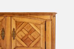 Swedish Designer Cabinet with Oak and Brass Sweden 1930s - 4773584