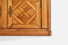 Swedish Designer Cabinet with Oak and Brass Sweden 1930s - 4773590
