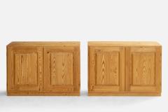 Swedish Designer Cabinets in Pine Sweden 1960s - 4773391