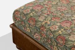 Swedish Designer Daybed with Birch and Fabric Sweden 1930s - 4778393