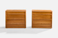 T H Robsjohn Gibbings Chests of Drawers in Walnut USA 1950s - 4772089
