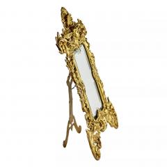 Table Mirror In Gilt Bronze Frame Neo Rococo Style Western Europe - 4780914